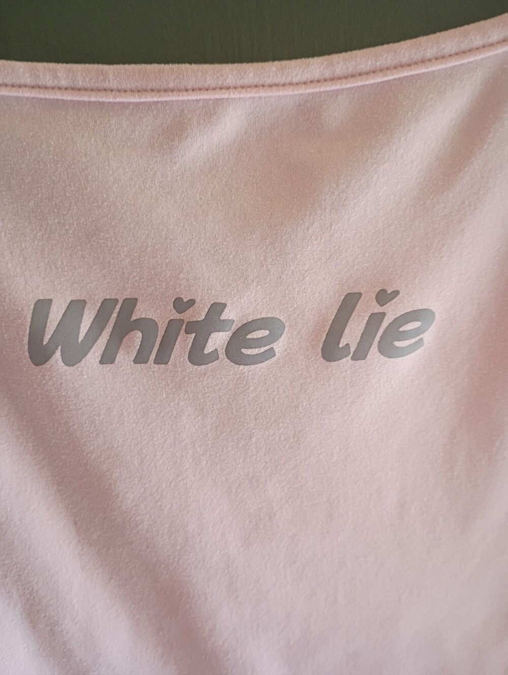 SHEIN "White Lie" Top